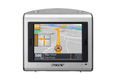 sony personal gps navigation device